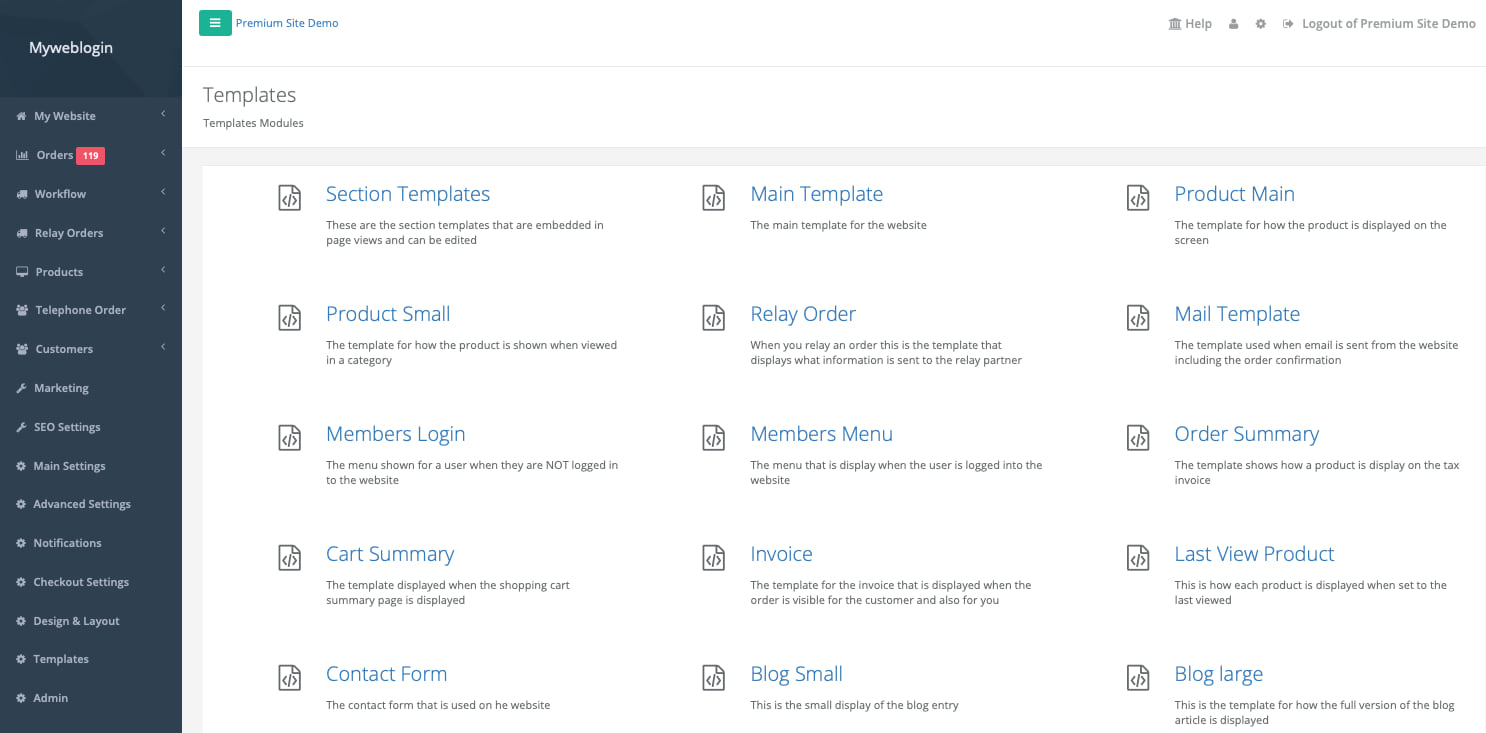 Templates